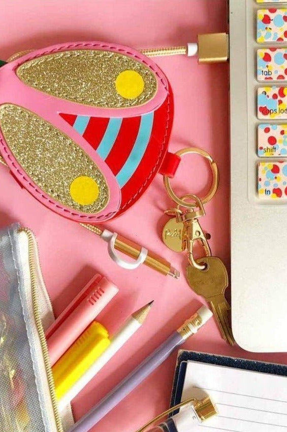 Shop Packed Party Packed Party Buzz Buzz Charging Cord Keyring Portable Charger for women – premium loungewear and festival fashion at Spoiled Brat