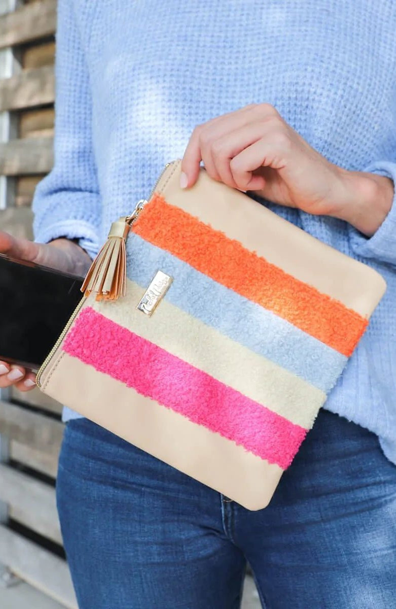 Shop Packed Party Packed Party Cozy Up Everything Pouch Bag Clutch Bag for women – premium loungewear and festival fashion at Spoiled Brat