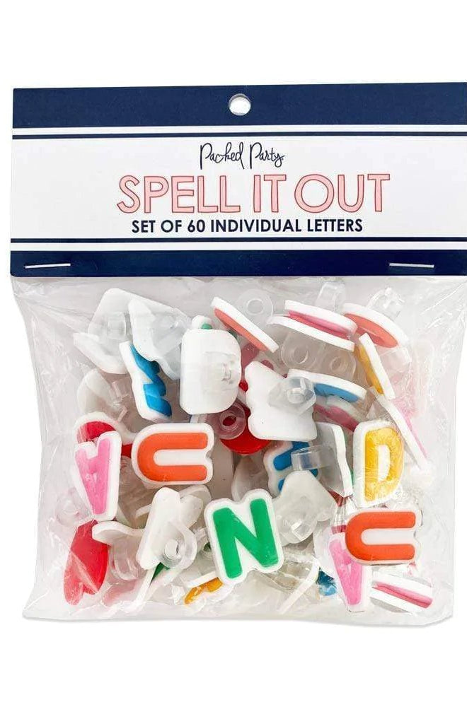 Shop Packed Party Packed Party Spell it Out Letter Attachments Charm for women – premium loungewear and festival fashion at Spoiled Brat