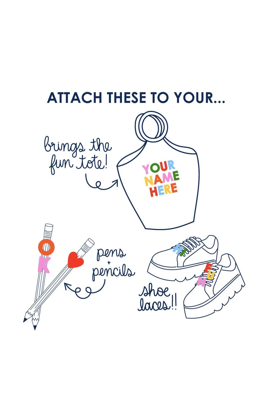 Shop Packed Party Packed Party Spell it Out Letter Attachments Charm for women – premium loungewear and festival fashion at Spoiled Brat