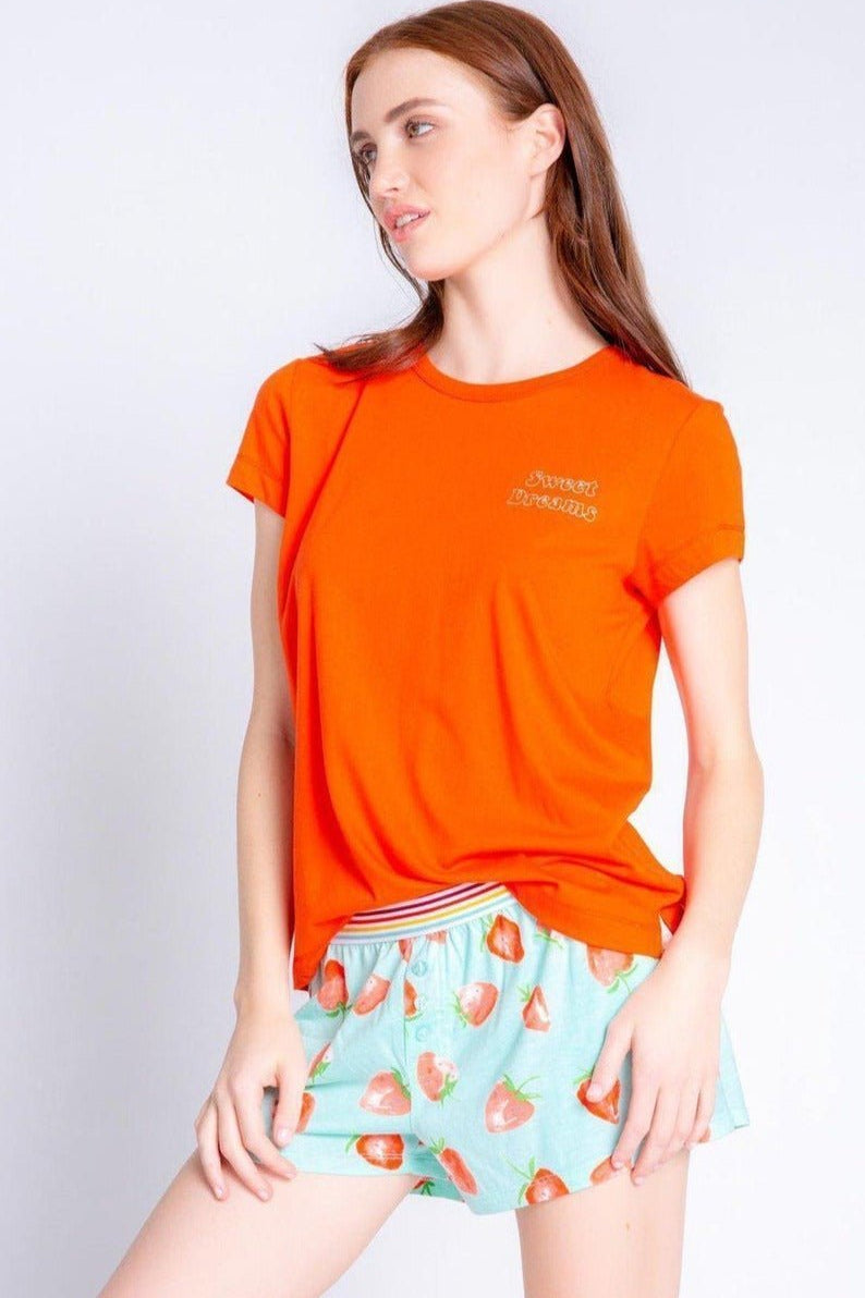 Shop PJ Salvage PJ Salvage Sweet Dreams Playful Print T-Shirt T-Shirt for women – premium loungewear and festival fashion at Spoiled Brat