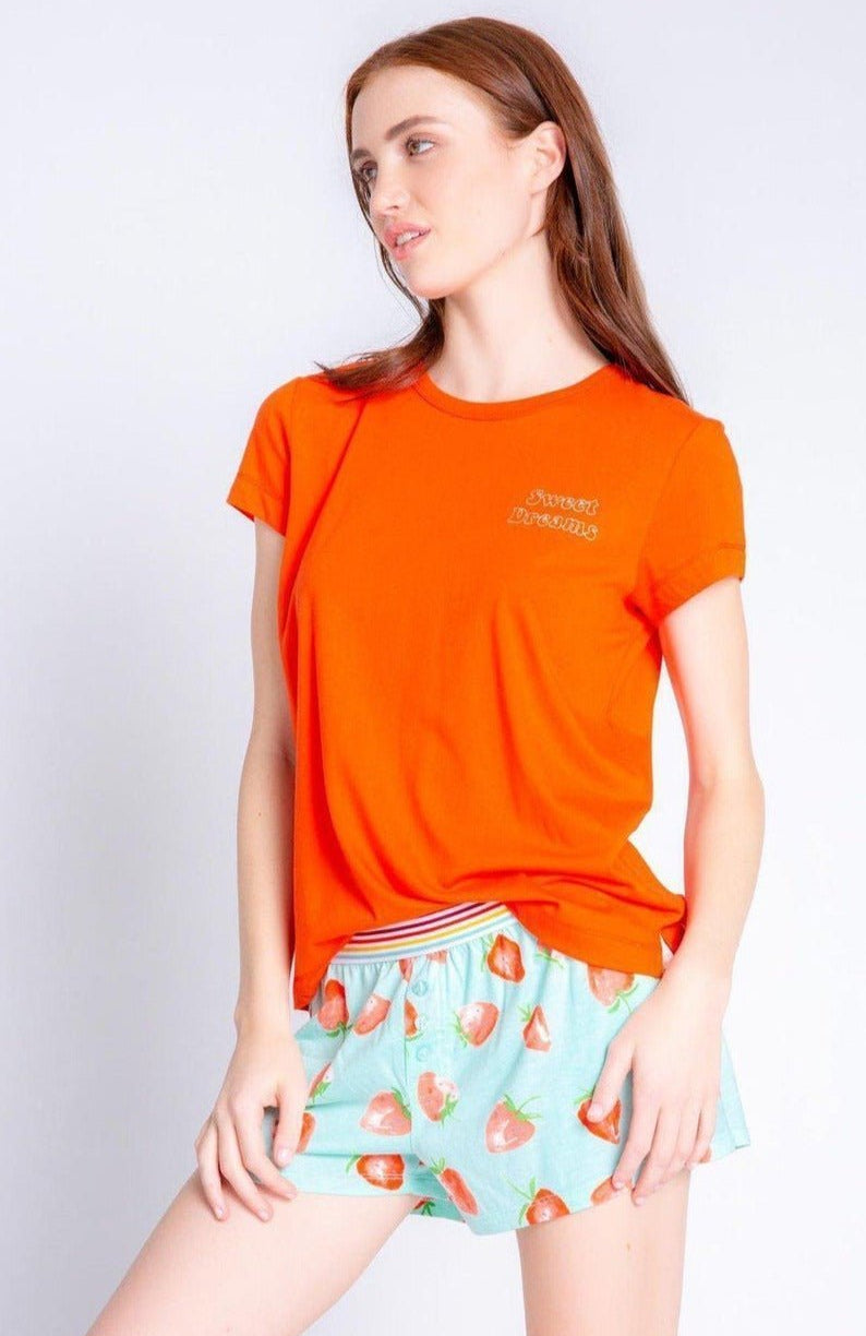 Shop PJ Salvage PJ Salvage Sweet Dreams Playful Print T-Shirt T-Shirt for women – premium loungewear and festival fashion at Spoiled Brat