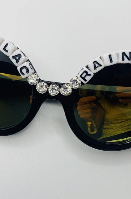 Shop Rad and Refined Rad & Refined Cadillac & Rainbows Statement Sunglasses Sunglasses for women – premium loungewear and festival fashion at Spoiled Brat