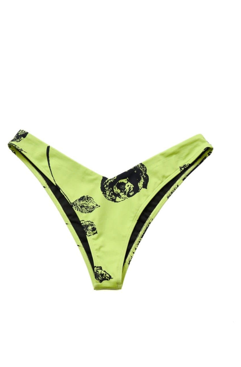 Bitching & Junkfood ZENDAYA Bikini Bottom Neon Rose Bikini Bottoms by Bitching & Junkfood as seen on celebrities