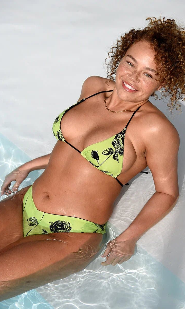 Bitching & Junkfood ZENDAYA Bikini Bottom Neon Rose - Spoiled Brat