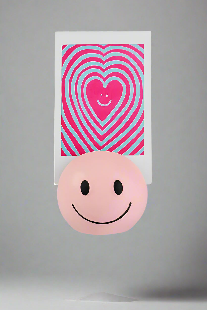 Bitten Happy Sad Mood Photo Holder Planter by Bitten as seen on celebrities