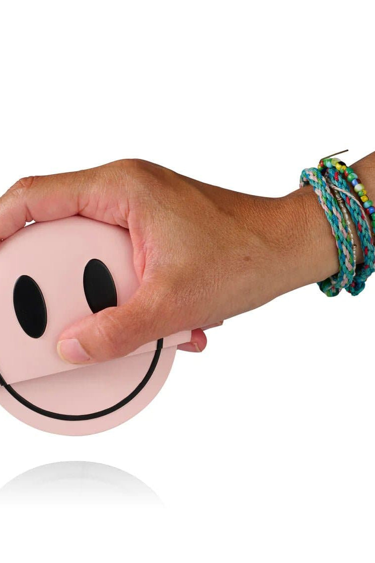 Bitten Happy Sad Mood Pizza Cutter by Bitten – Mug – Pink | Spoiled Brat UK