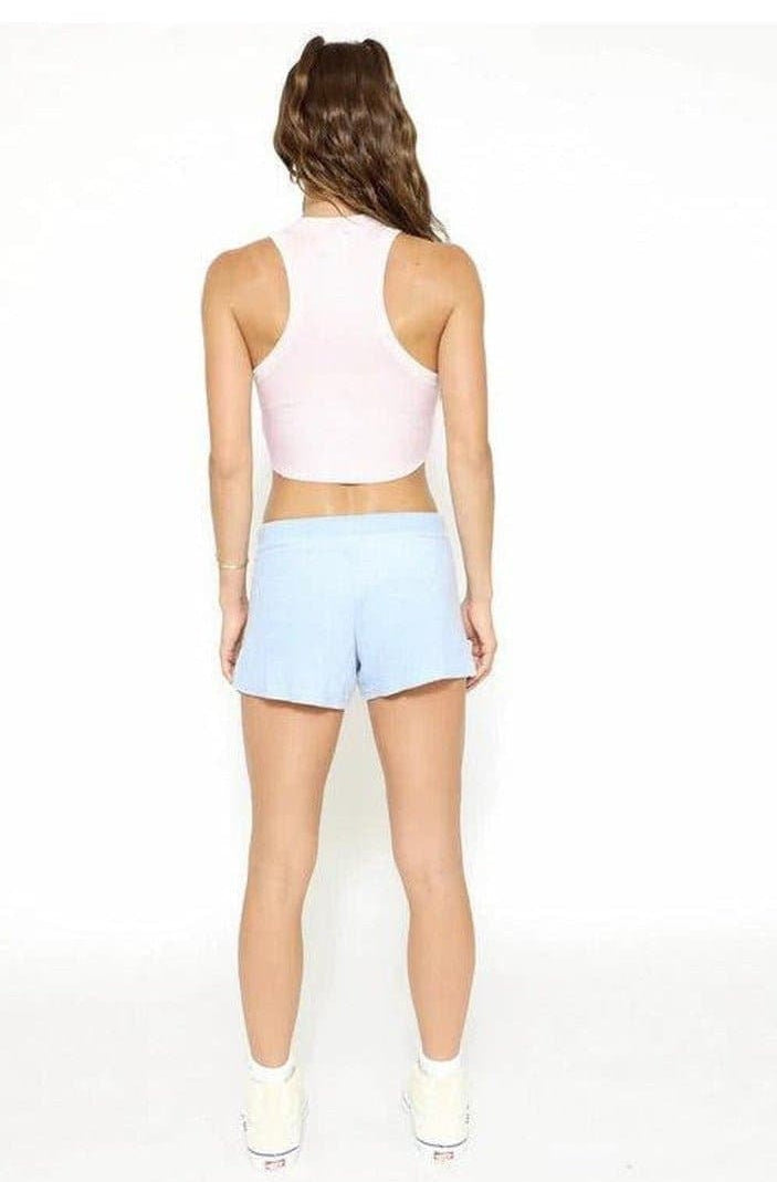 Boys Lie Rose Pink Ribbed Tank Top Vest Top by Boys Lie as seen on celebrities