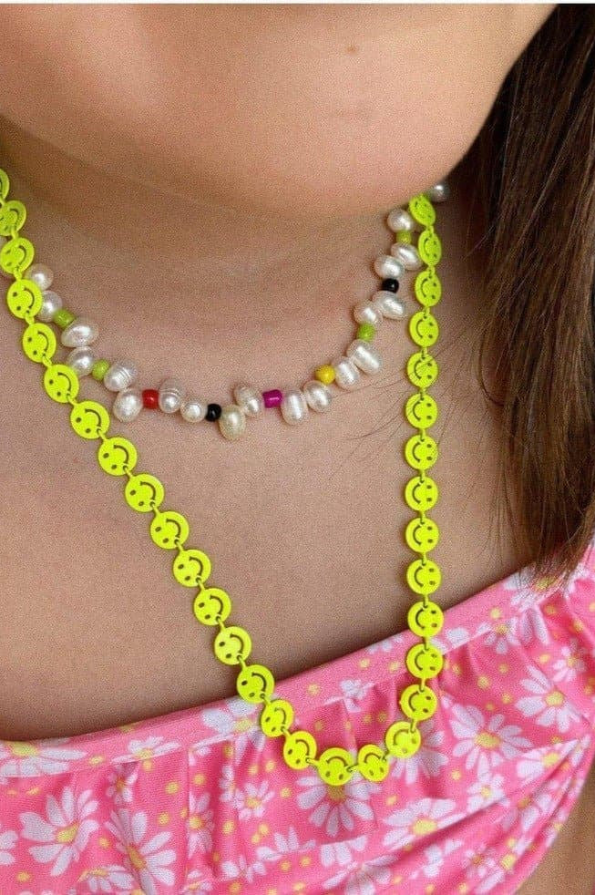 Bracha All Smiles Necklace Necklace by Bracha as seen on celebrities