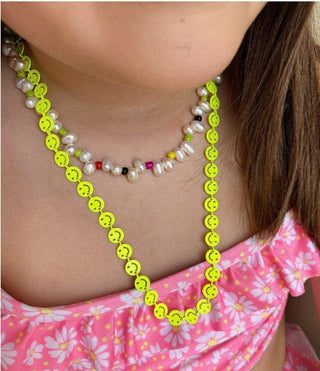 Shop Bracha All Smiles Necklace - Premium Necklace from Bracha Online now at Spoiled Brat 