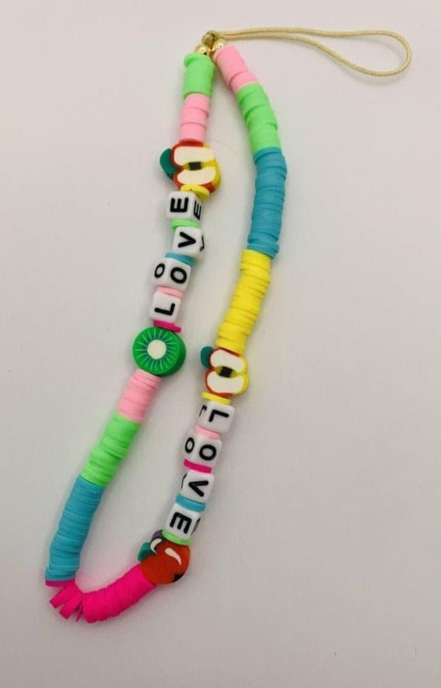 Bracha Fruit Mix Phone Chain Phone Case by Bracha as seen on celebrities