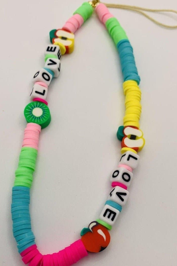 Bracha Fruit Mix Phone Chain Phone Case by Bracha as seen on celebrities