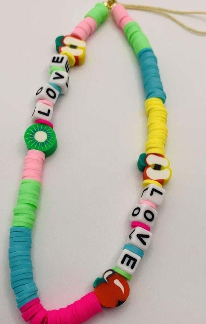 Bracha Fruit Mix Phone Chain Phone Case by Bracha as seen on celebrities