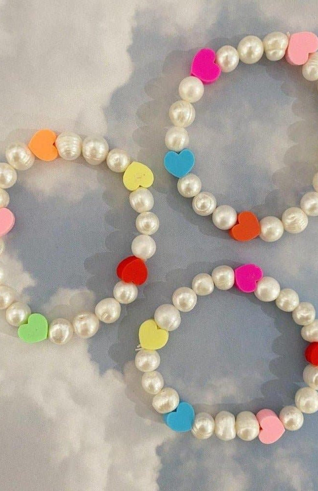 Bracha Heart Coloured Bracelet Bracelet Bracelet by Bracha as seen on celebrities