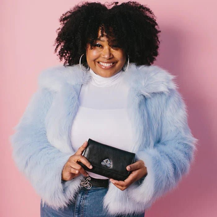 Blue fur sales jacket forever 21