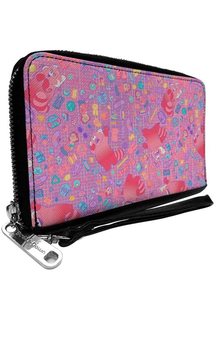 Buckle Down Disney Red Panda PU Zip Around Wallet Rectangle Wallet by Buckle Down Products as seen on celebrities