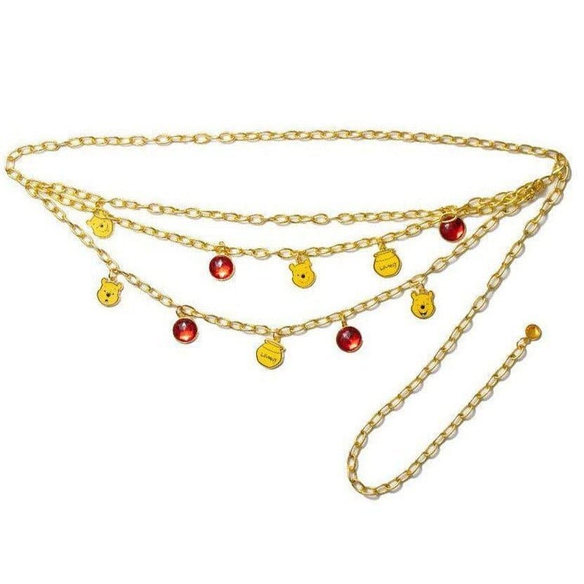 Buckle Down Products Winnie the Pooh Charm Chain Belt Belt by Buckle Down Products as seen on celebrities