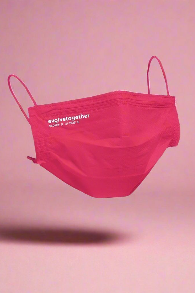 Evolve Together PINK Cairo 12 Day Face Masks as seen on Vanessa Hudgens Face Mask by Evolve Together as seen on celebrities