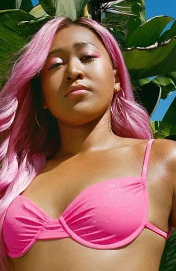 Frankies Bikinis Maggie Underwire Glitter Bikini Top in Cosmos | Bikini Top by Frankies Bikinis | Shop Premium Boutique Fashion at Spoiled Brat | Trendy Y2K style. '_badge_Celeb_Pick, __label:Celeb Style, _label_Celeb Pick | Image 5