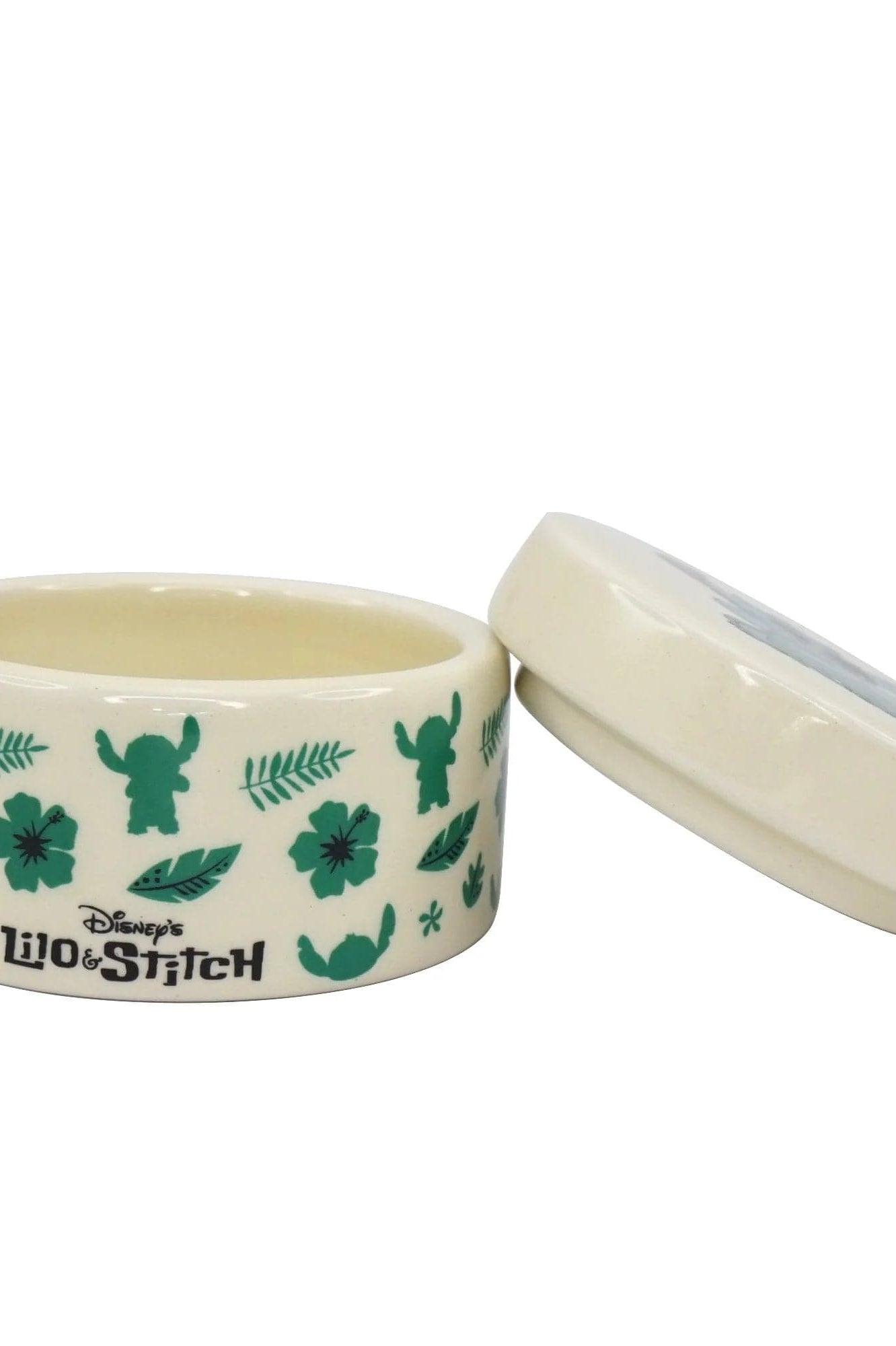 Disney Lilo & Stitch Ceramic Round Box Jewellery Box by Half Moon Bay as seen on celebrities