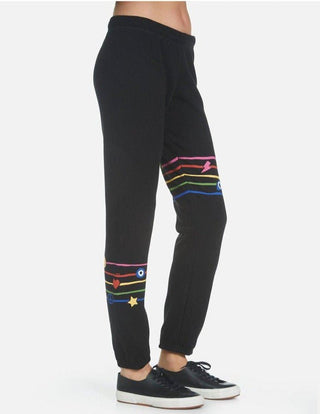 Shop Lauren Moshi Brynn Elements Rainbow Sweatpants - Premium Joggers from Lauren Moshi Online now at Spoiled Brat 