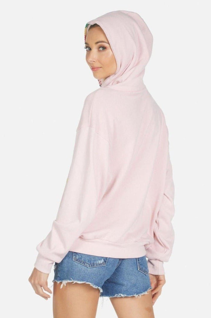 Lauren Moshi Harmony Hippie Girl Hooded Sweater Sweatshirt by Lauren Moshi as seen on celebrities