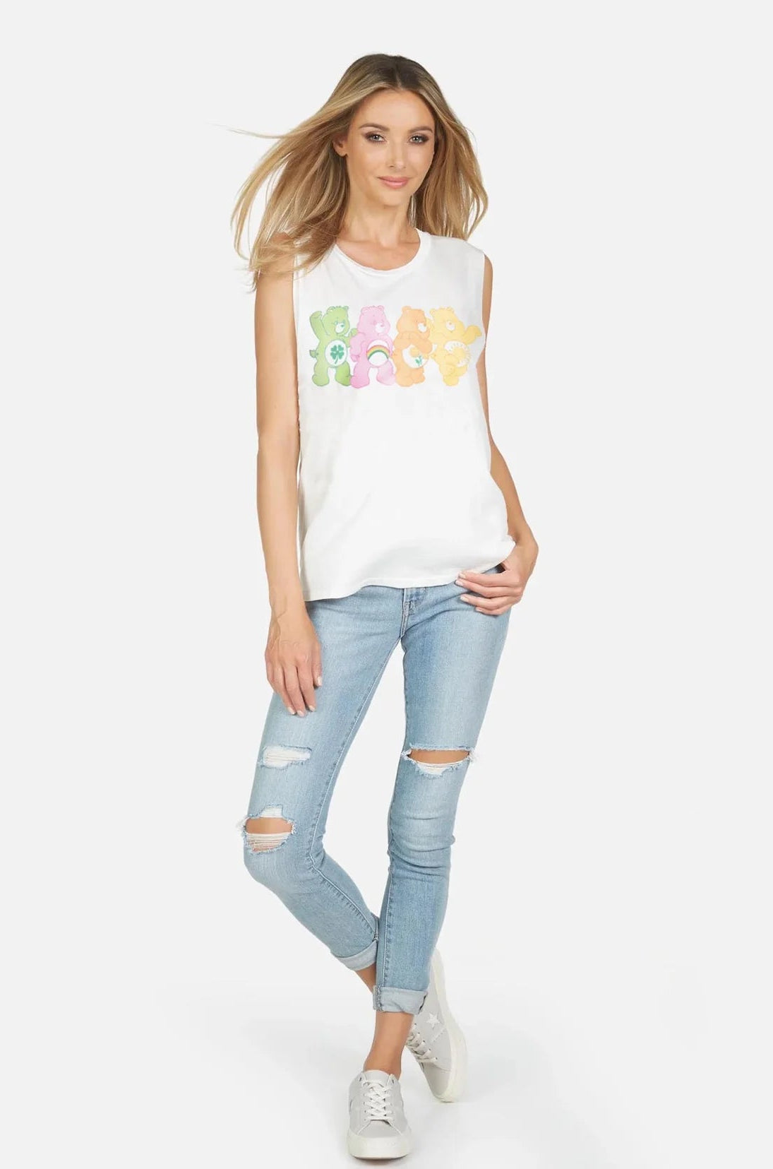 Lauren Moshi Kel X Care Bears Tank Top T-Shirt by Lauren Moshi as seen on celebrities