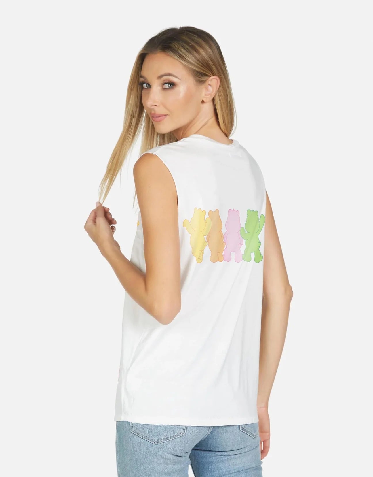 Lauren Moshi Kel X Care Bears Tank Top T-Shirt by Lauren Moshi as seen on celebrities