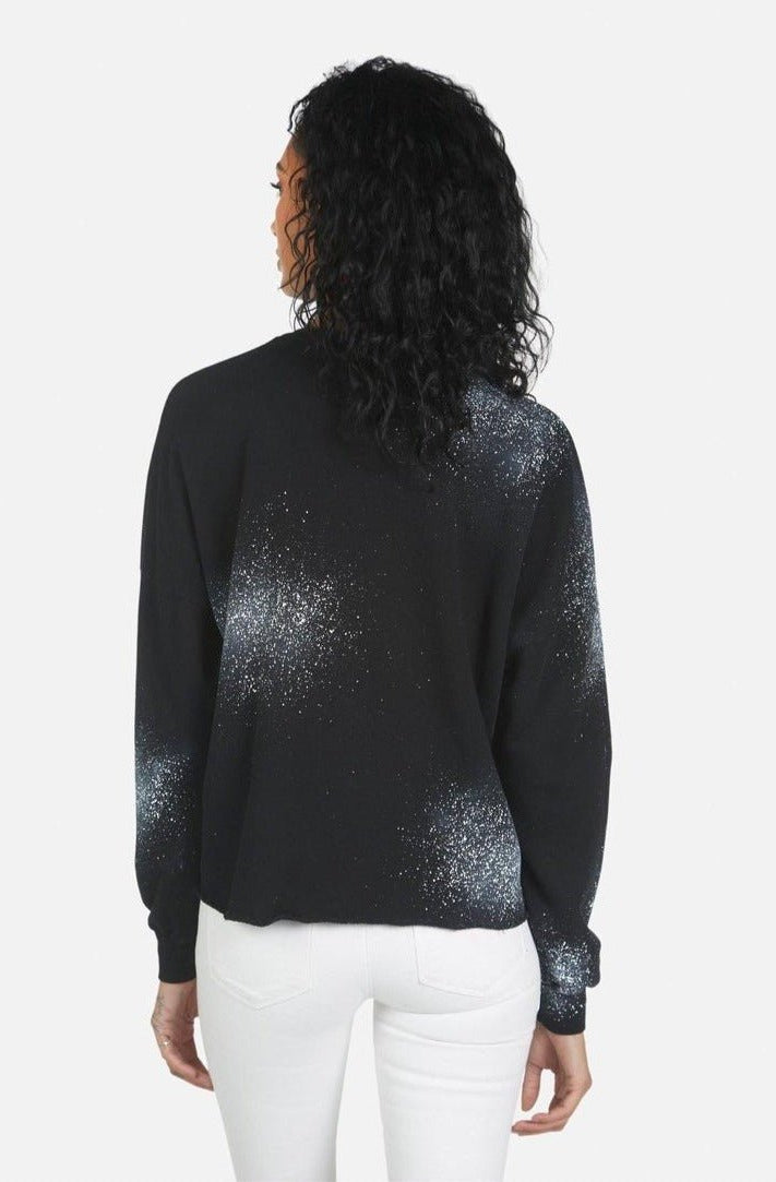 Lauren Moshi Lee Peace Teddy Crew Sweater Sweater by Lauren Moshi as seen on celebrities
