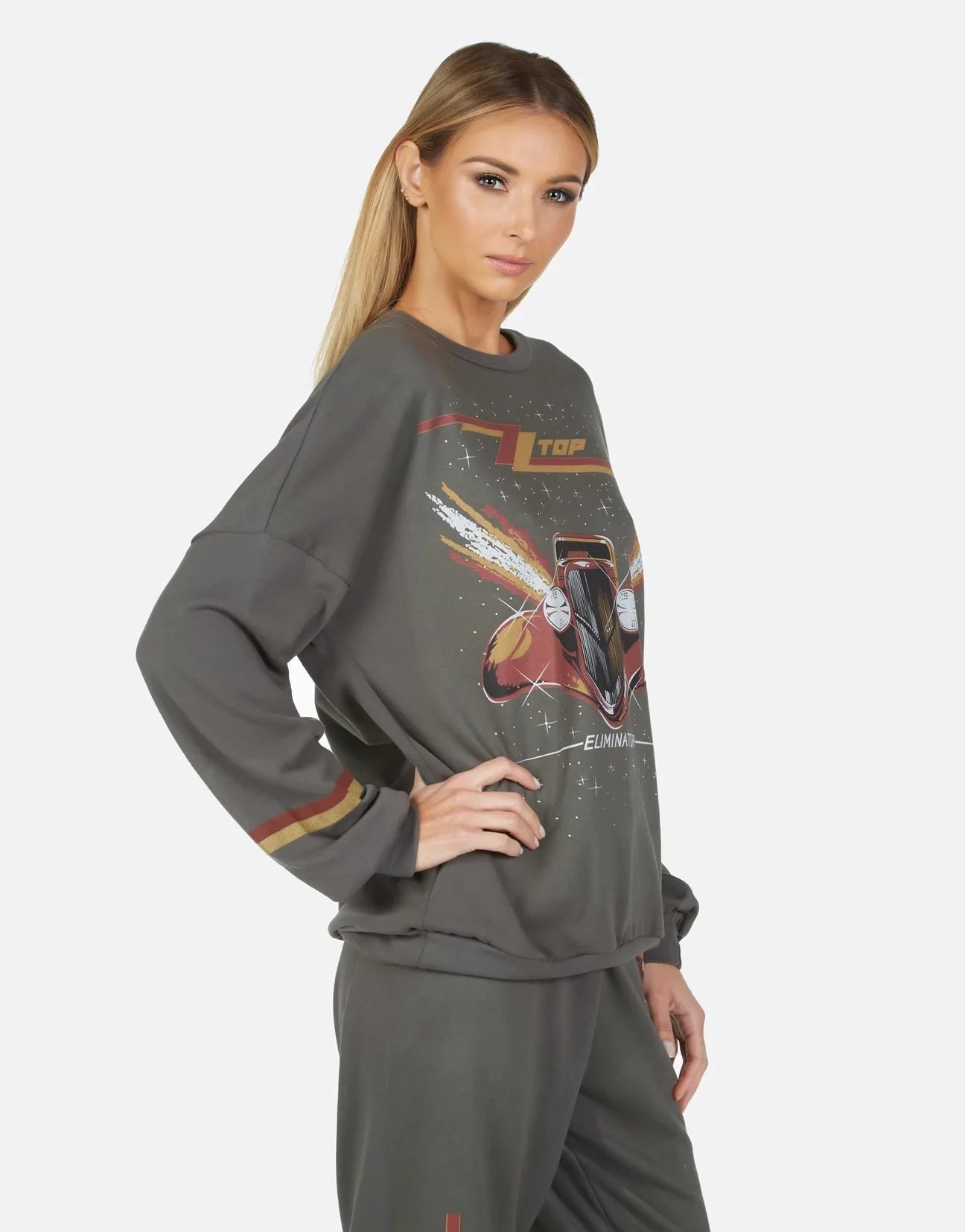 Lauren Moshi Sierra ZZ Top Eliminator Boyfriend Pullover by Lauren Moshi – Sweater – XS | Spoiled Brat UK