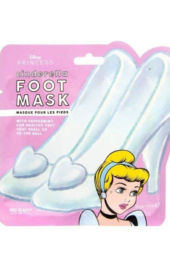 Disney POP Princess Cinderella Foot Mask Beauty Kit by Mad Beauty as seen on celebrities