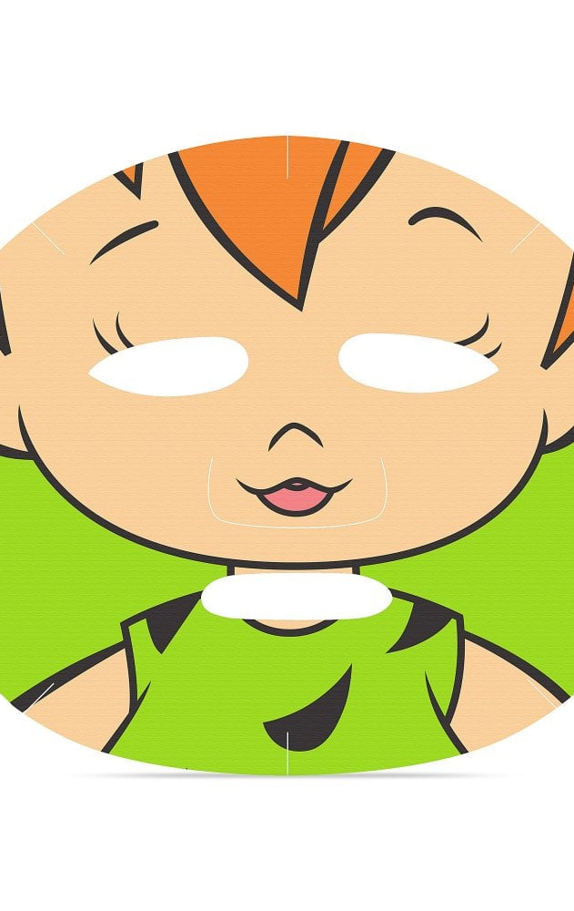 Mad Beauty Warner Brothers Flintstones Cosmetic Sheet Mask as seen on Karen Hauer Face Mask by Mad Beauty as seen on celebrities