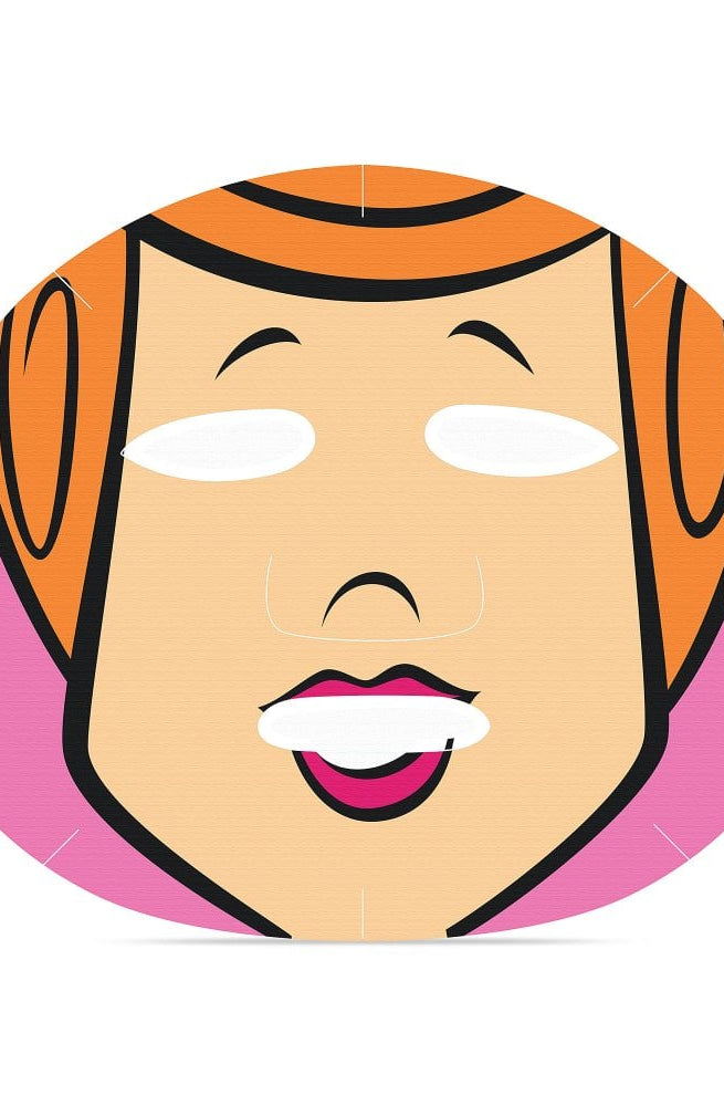 Mad Beauty Warner Brothers Flintstones Cosmetic Sheet Mask as seen on Karen Hauer Face Mask by Mad Beauty as seen on celebrities