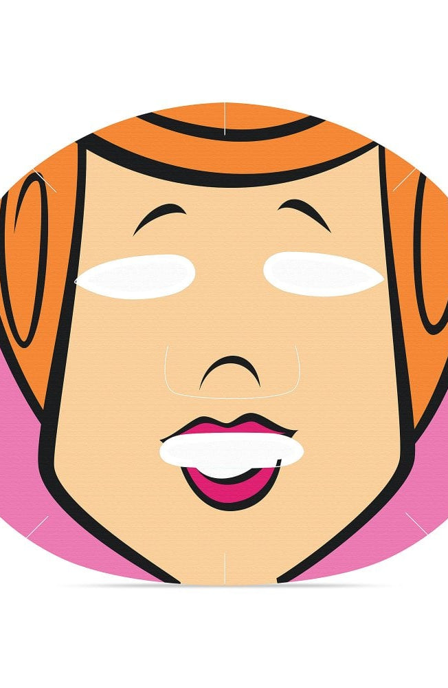 Mad Beauty Warner Brothers Flintstones Cosmetic Sheet Mask as seen on Karen Hauer Face Mask by Mad Beauty as seen on celebrities