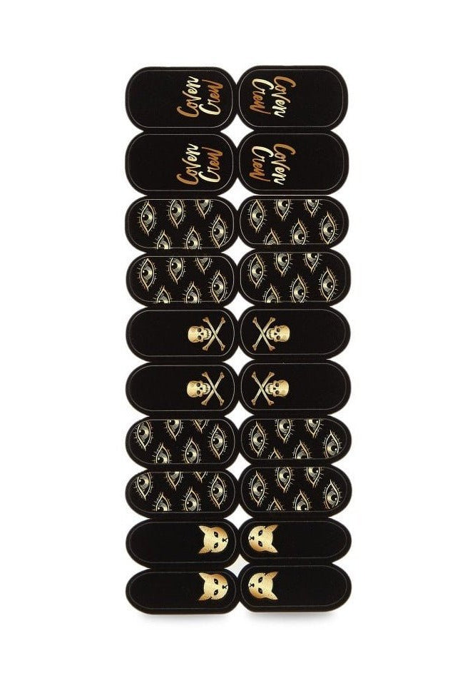 Mad Beauty x Disney Hocus Pocus Heat 2 X Nail Stickers Nail Polish by Mad Beauty as seen on celebrities