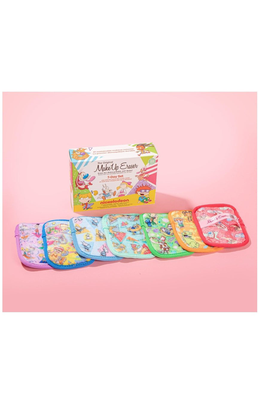 Makeup Eraser 90's Nickelodeon 7 Day Set Beauty Product by Makeup Eraser as seen on celebrities