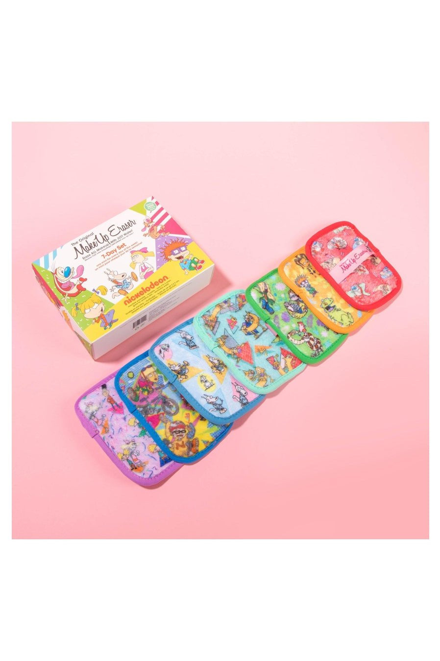Makeup Eraser 90's Nickelodeon 7 Day Set Beauty Product by Makeup Eraser as seen on celebrities