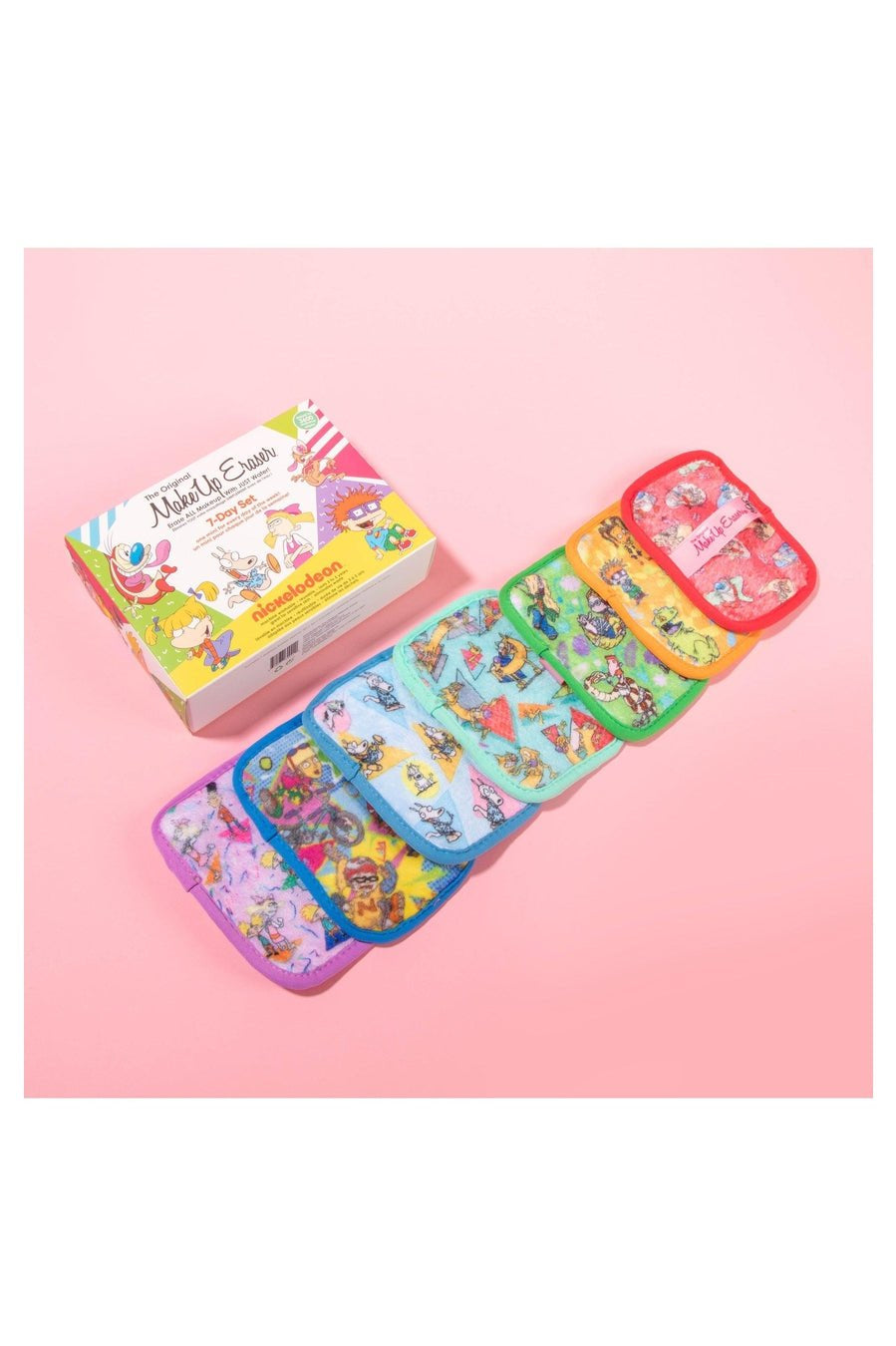 Makeup Eraser 90's Nickelodeon 7 Day Set Beauty Product by Makeup Eraser as seen on celebrities