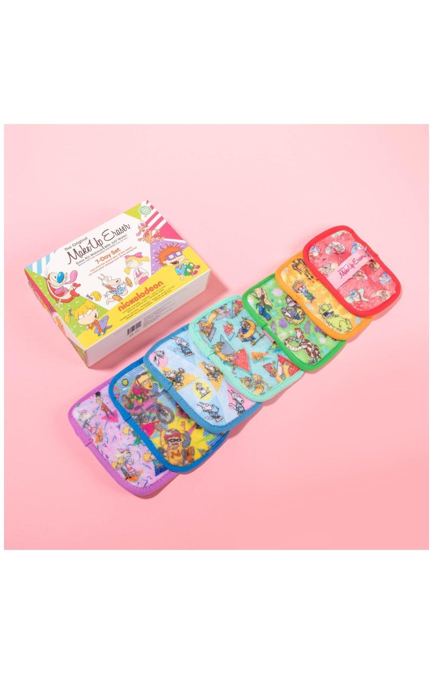 Makeup Eraser 90's Nickelodeon 7 Day Set Beauty Product by Makeup Eraser as seen on celebrities