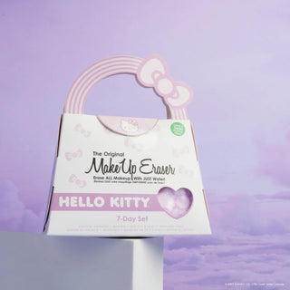 Shop Makeup Eraser Pastel Hello Kitty 7-Day Set - Premium Beauty Product from Makeup Eraser Online now at Spoiled Brat 