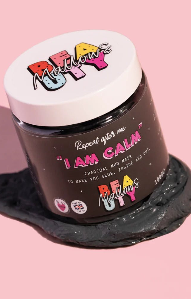 Mallows Beauty Charcoal Mud Mask Face Mask by Mallows Beauty as seen on celebrities
