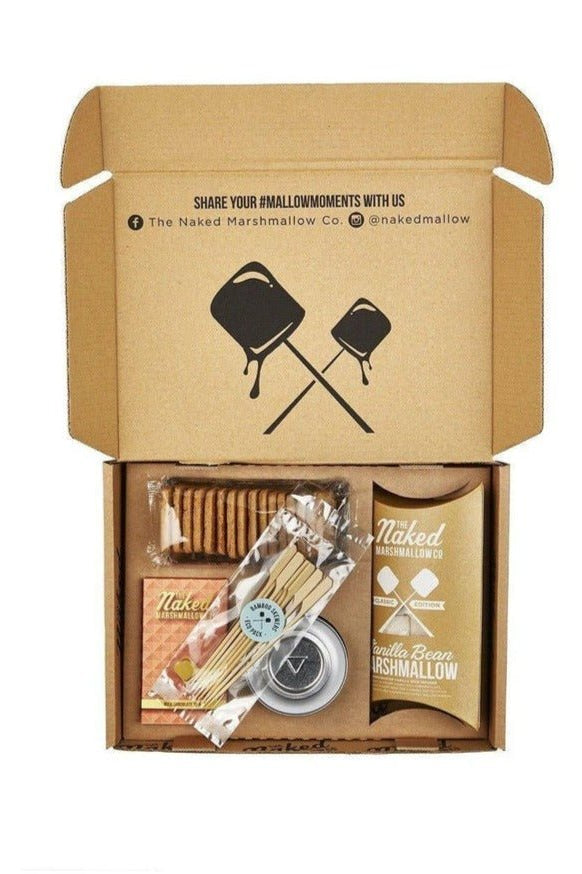 Marshmallow S'Mores Toasting Kit as seen on Mrs Hinch by Naked Marshmallow – Gifts – Milk Chocolate | Spoiled Brat UK