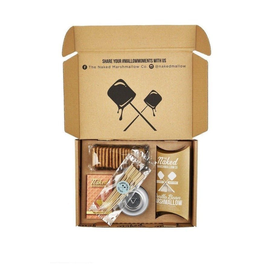 Marshmallow S'Mores Toasting Kit as seen on Mrs Hinch by Naked Marshmallow – Gifts – Milk Chocolate | Spoiled Brat UK