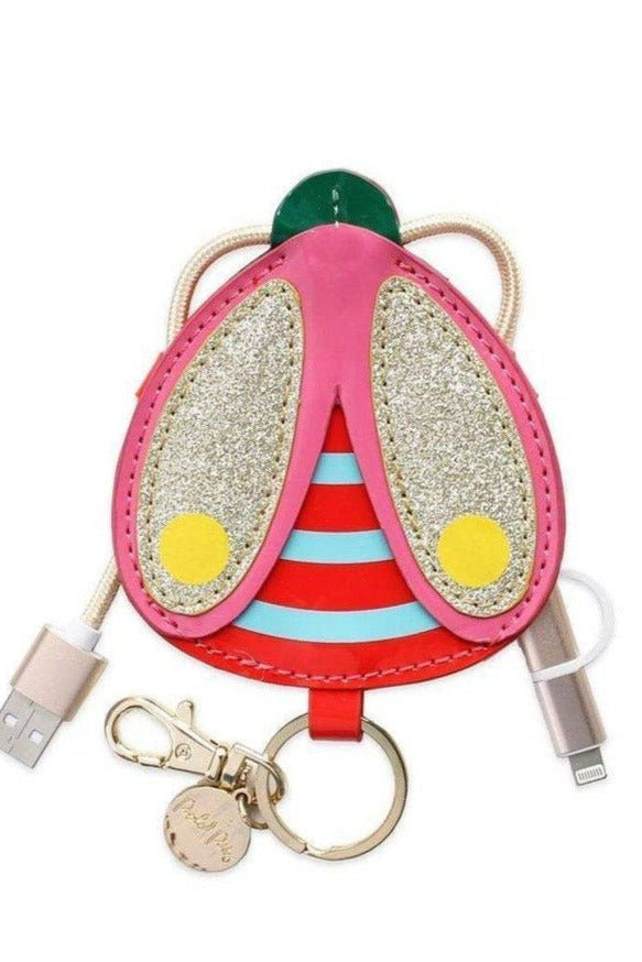 Packed Party Buzz Buzz Charging Cord Keyring Portable Charger by Packed Party as seen on celebrities