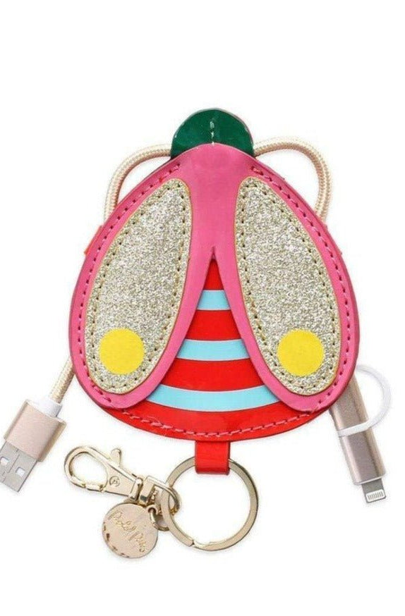 Packed Party Buzz Buzz Charging Cord Keyring Portable Charger by Packed Party as seen on celebrities
