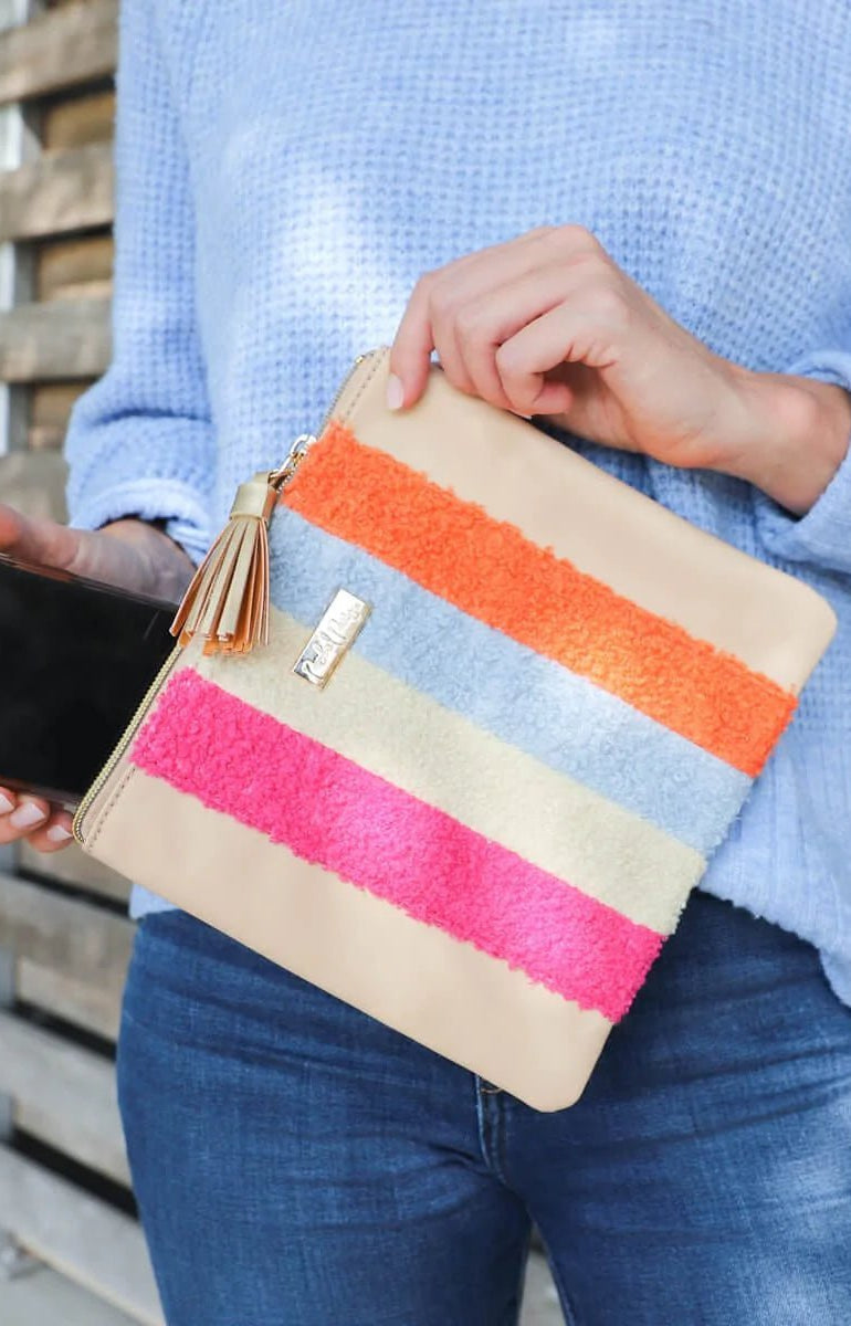 Packed Party Cozy Up Everything Pouch Bag Clutch Bag by Packed Party as seen on celebrities