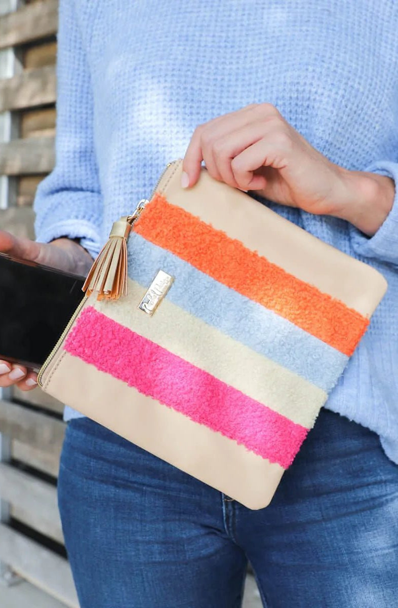 Packed Party Cozy Up Everything Pouch Bag Clutch Bag by Packed Party as seen on celebrities