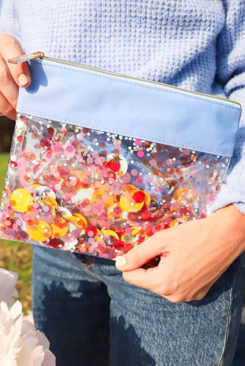 Shop Packed Party Packed Party Everyday's a Birthday Everything Pouch Bag Clutch Bag for women – premium loungewear and festival fashion at Spoiled Brat