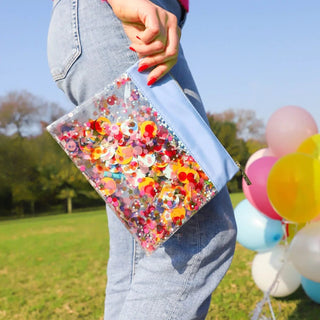 Shop Packed Party Everyday's a Birthday Everything Pouch Bag - Premium Clutch Bag from Packed Party Online now at Spoiled Brat 