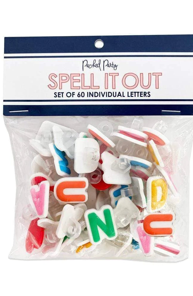 Packed Party Spell it Out Letter Attachments Charm by Packed Party as seen on celebrities